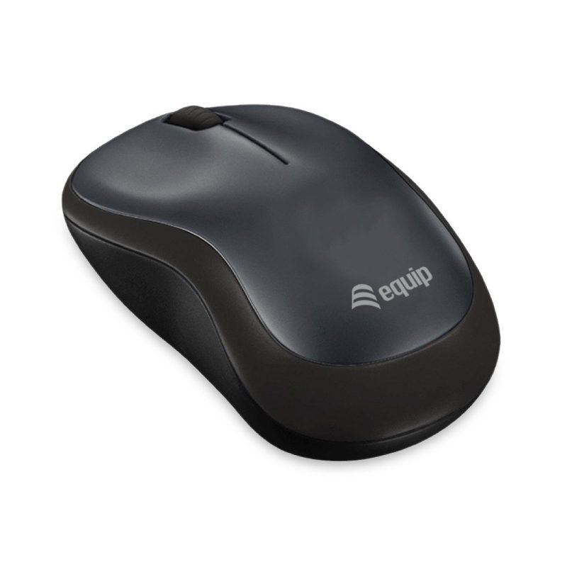 Raton Inalambrico USB 1600dpi EQUIP COMFORT NEGRO