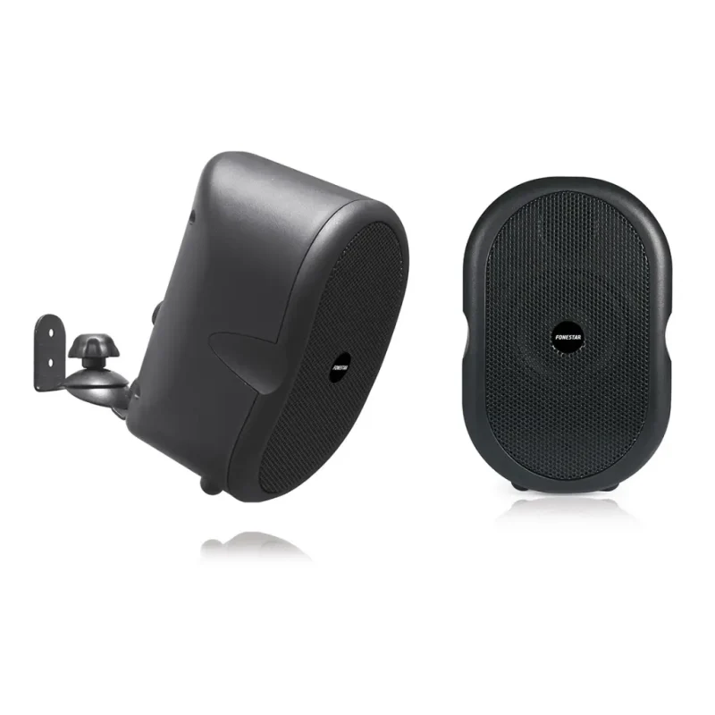 Pareja Altavoces PA  3in 40W 100V NEGROS