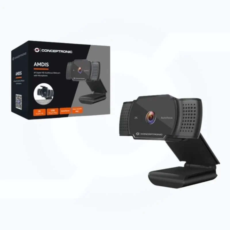 WebCam HD 1080p 3,6mm USB CONCEPTRONIC AMDIS04R