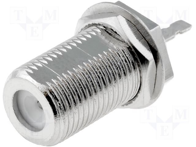 Conector F Hembra a Chasis Cto.impreso  19.480
