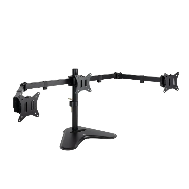 Soporte Mesa 3 Monitores 17-27′ NEGRO TOOQ