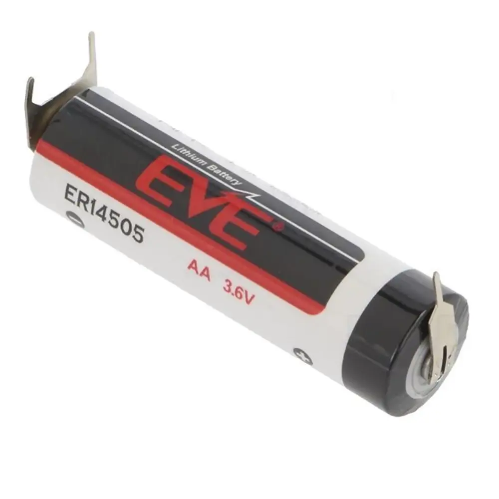 PILA LITIO ER14505/S EVE 3,6V/2700mAh Ø14,5x50,5mm 3Pin