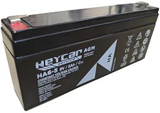 Bateria PLOMO AGM 6V/5Ah 169x35x70mm