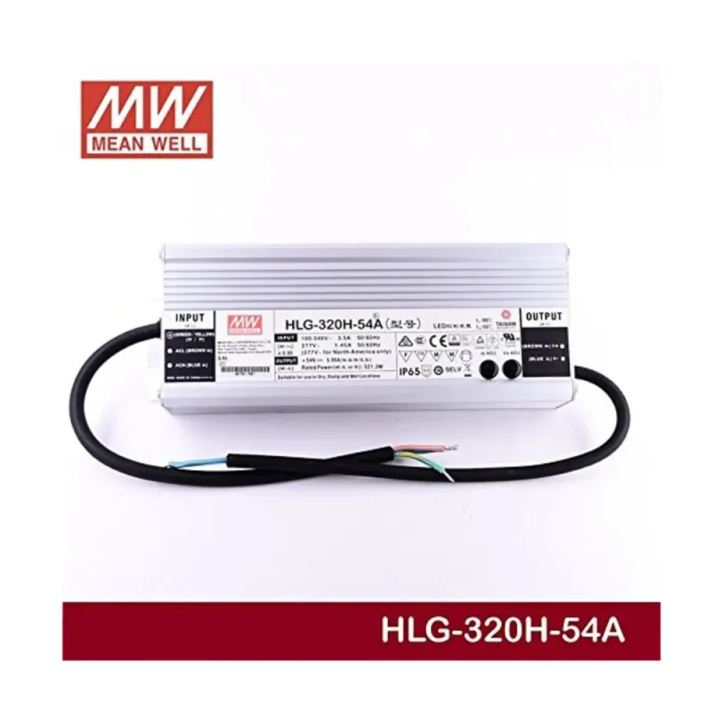 Fuente Alimentacion LED 54Vdc 320W IP65 MW