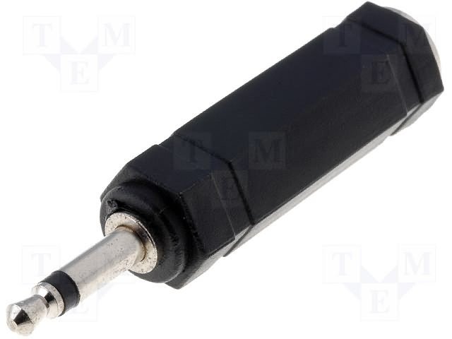 Adaptador JACK 3,5 Macho Mono a JACK 6,3 Hembra Mono  13.200