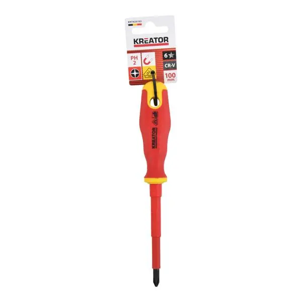 Destornillador Estrella PH1 80cm Largo Aislado VDE