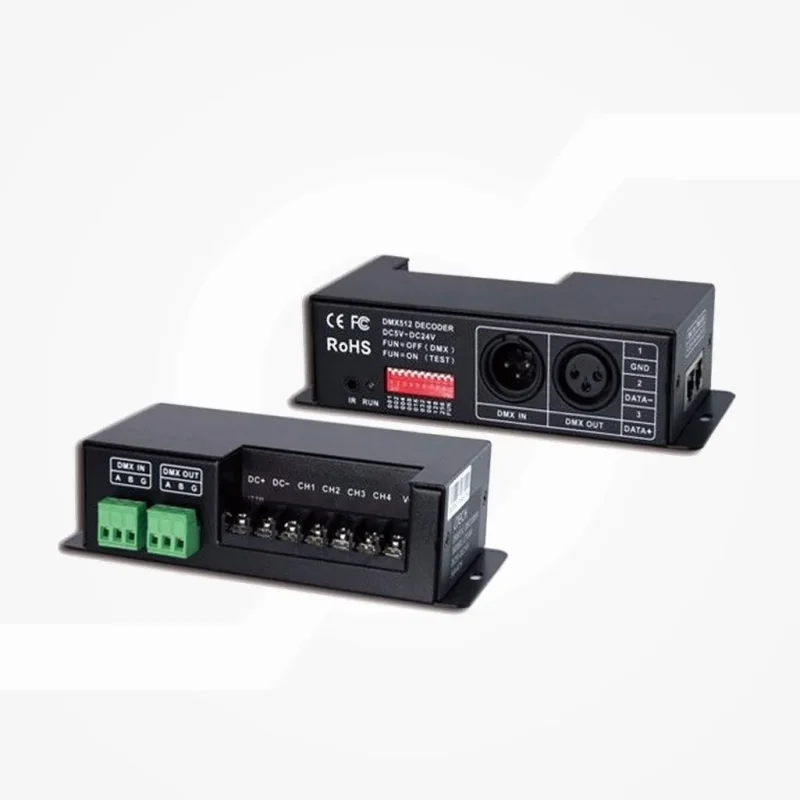 Decoder DMX-512 a RGBW 5-24V 24A  LT-840-6A
