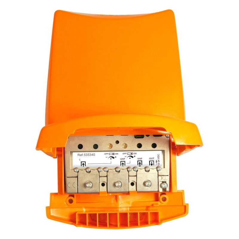 Amplificador Mastil 4e UHF C57-UHFmix-Vmix-FI