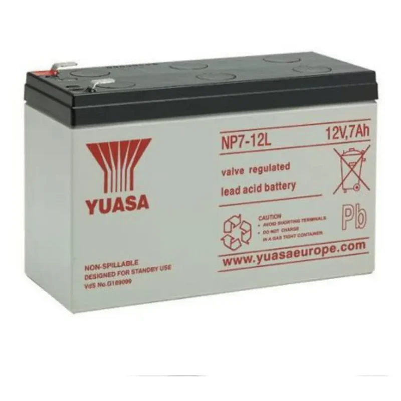 Bateria PLOMO 12V/7Ah AGM YUASA