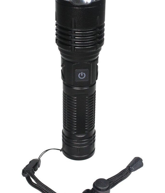 Linterna Aluminio largo alcance 36000lm Recargable