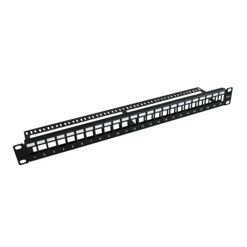 Panel Parcheo Vacio 24P Rack 19′ MC