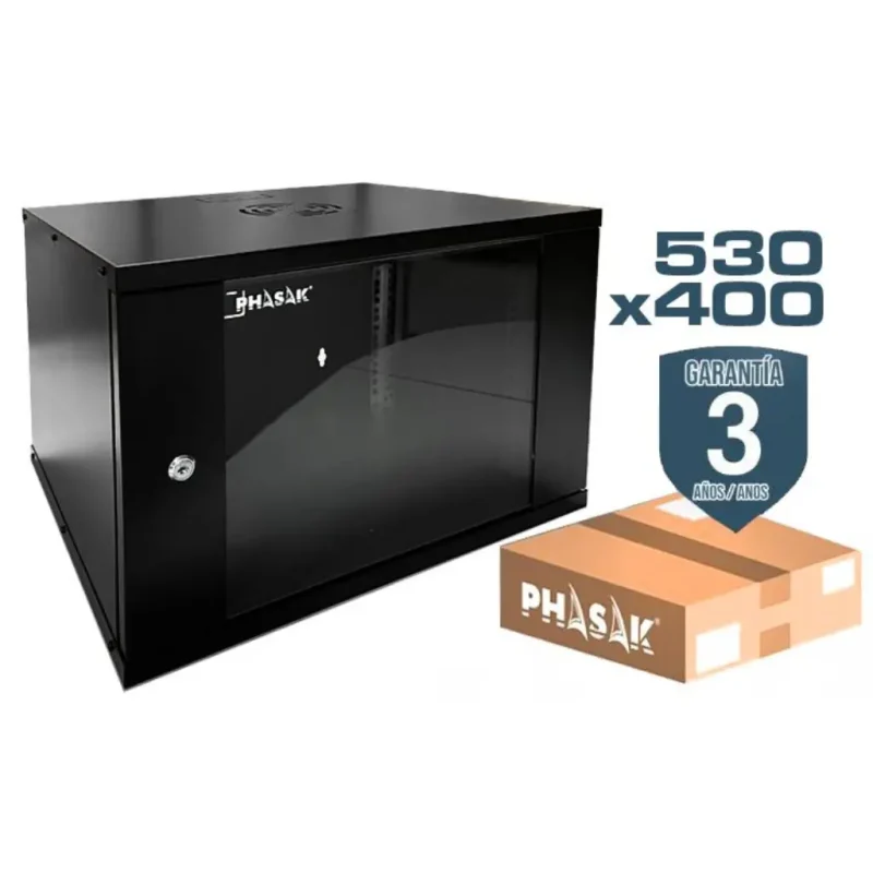 Rack Suelo 19′ 18U sin puerta FONESTAR