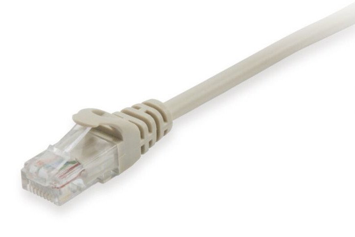 Latiguillo RJ45 Cat6 UTP CCA 0,25m GRIS EQUIP