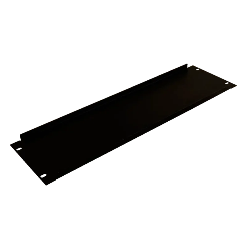 Panel Rack 19′ Ciego Frontal 3U CCTV