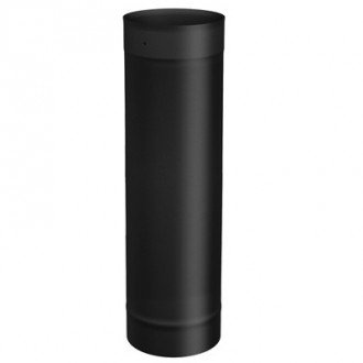 Tubo Baliza soporte 38mm NEGRO