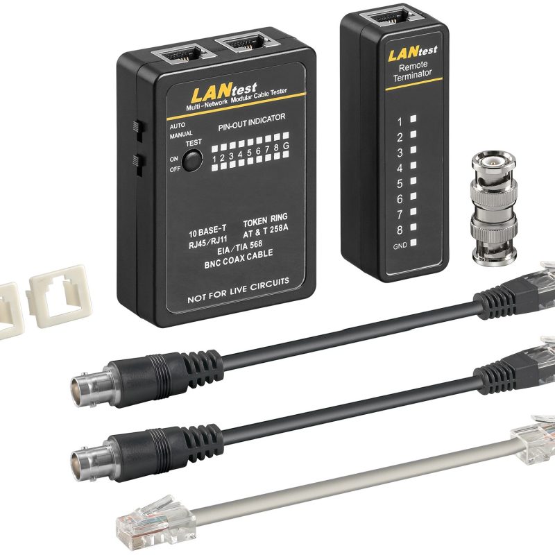 Tester Red RJ11 RJ12 RJ45 BNC