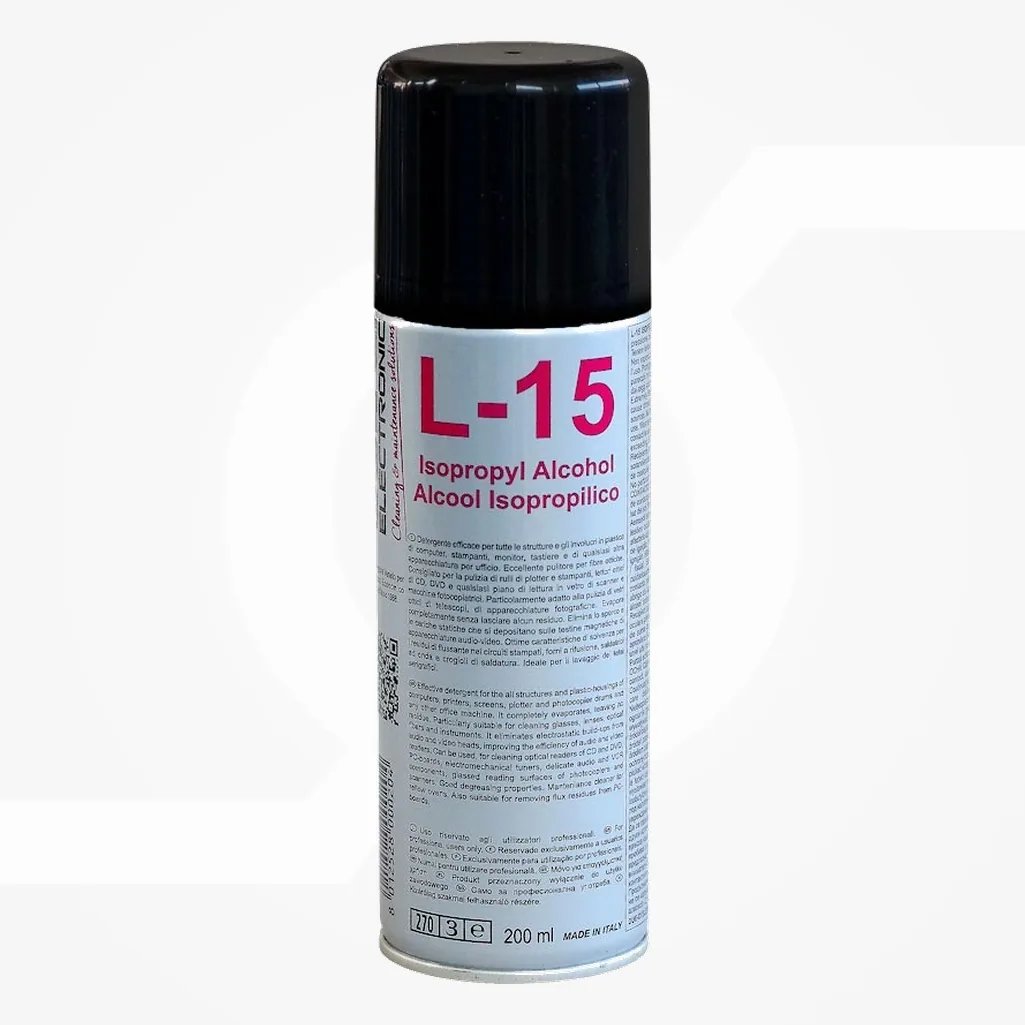 Alcohol Isopropilico para Fibra Optica 200ml