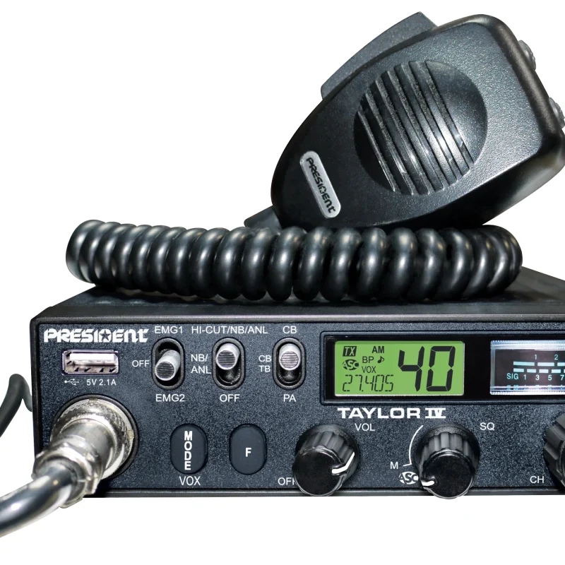 PRESIDENT TAYLOR IV ASC Emisora móvil CB