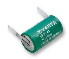 Pila Litio 1/2AA 3VDC 950mAh CON Terminales para Soldar VARTA