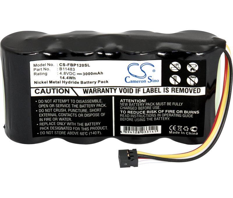 Bateria NI-MH 4,8V 3000mAh para FLUKE BP120 Scopemeter