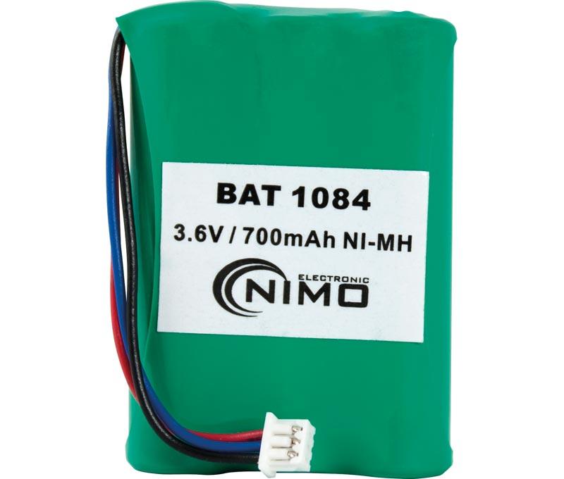 Bateria 3,6V 700mA NiMh Conector 3 vias