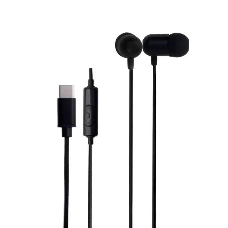 Auriculares In Ear con Microfono USB-C NEGRO