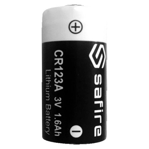 Pila Litio CR123A 3V 1600mAh SAFIRE