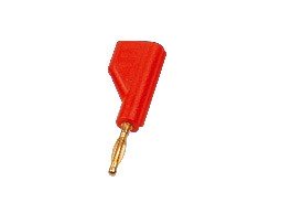 Banana 2mm Toma posterior 6A/60Vdc ROJO