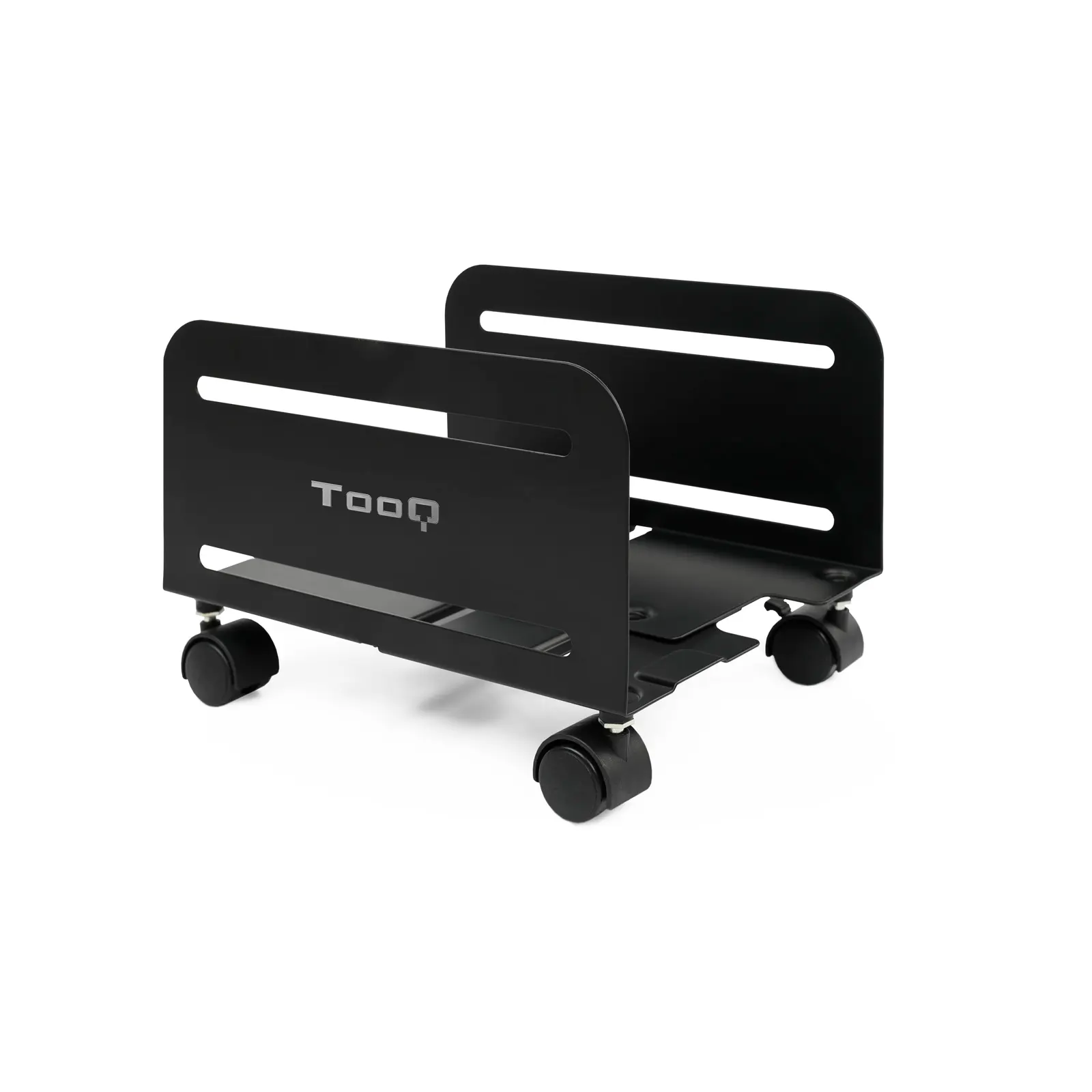 Soporte CPU Suelo con Ruedas NEGRO TOOQ