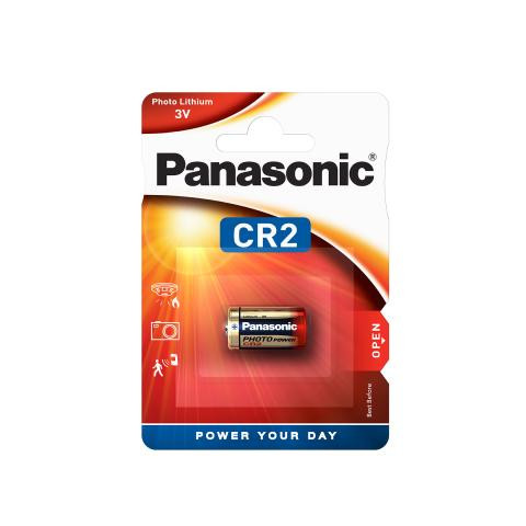 Pila Litio CR2 3Vdc PANASONIC Fotografia (Blister 1 Pila)