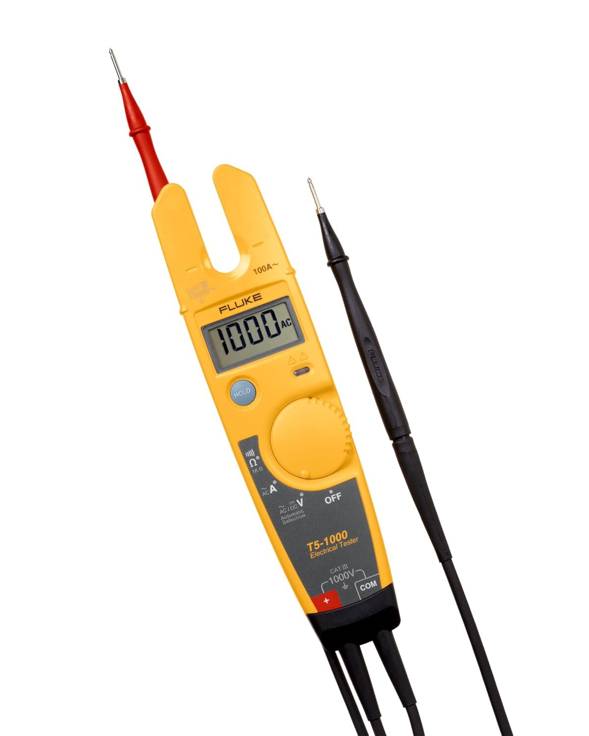 Comprobador Electrico LCD 1 a 1000VDC/AC 100mA a 100A