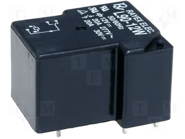 RELE 12VDC 30Amp 1Cto Potencia Circuito Impreso
