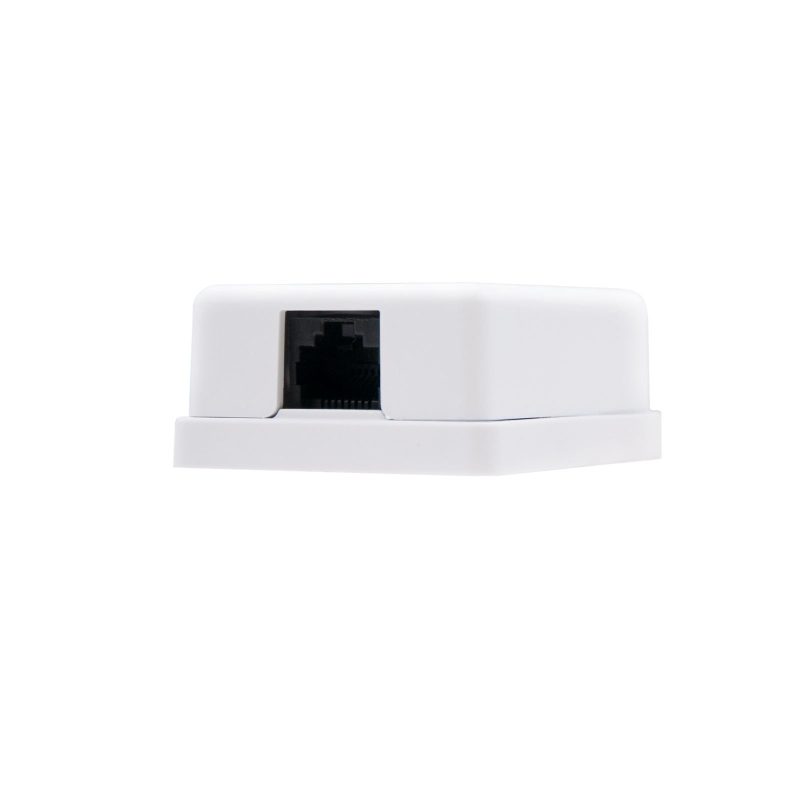 Roseta RJ45 Superficie UTP Cat5e 1 Toma Blanco