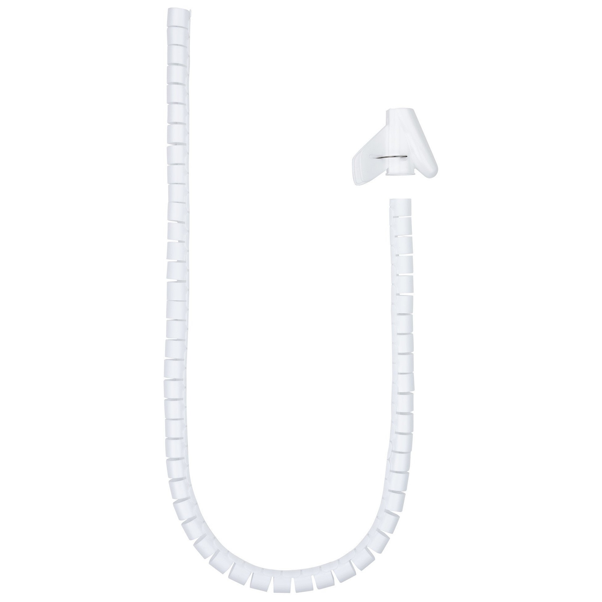 Organizador Cables Flexible 25mm 3m BLANCO NANOCABLE