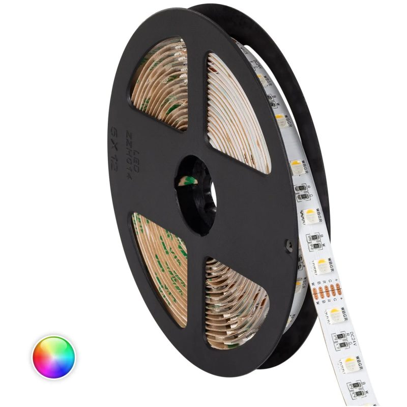 Tira LED RGBW 4000K 24V 13W/m IP20 5m ECO NEW