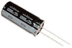 10000uF 35Vdc Condensador Electrolitico 25x40mm Radial