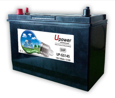 Bateria Plomo GEL 12V/145Ah Energia SOLAR Monobloque UP-GS145