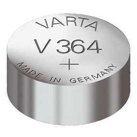 Pila Reloj 364 VARTA Oxido Plata 1,55Vdc SR621SW 364101111