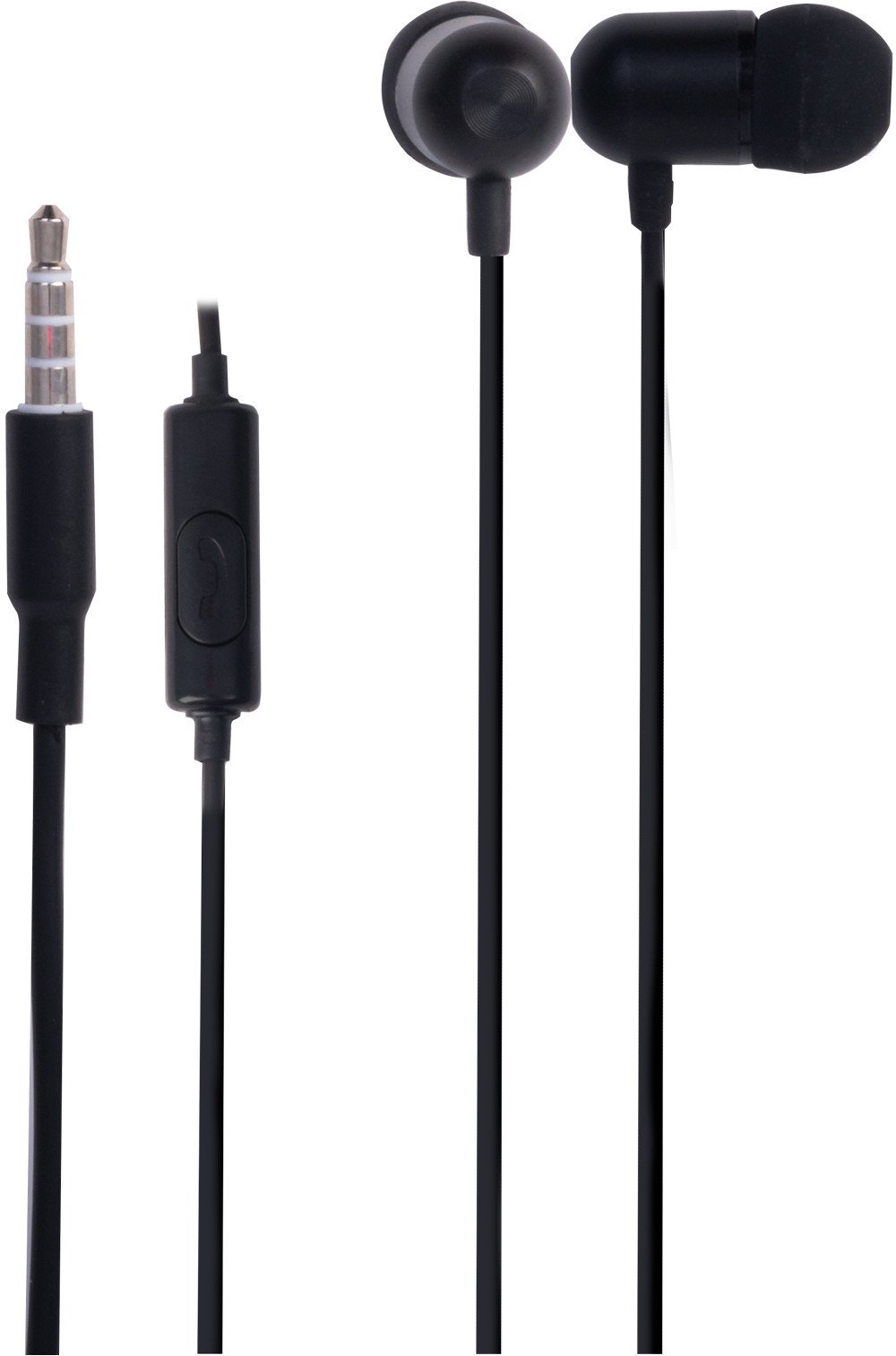 Auriculares InEar con Microfono JACK 4C NEGRO