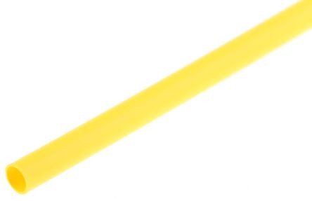 Tubo Termorretractil 12,7mm AMARILLO Longitud 1m