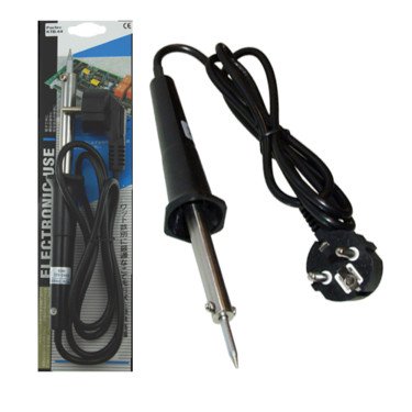 Soldador Electrico 25W 230Vac Punta recta