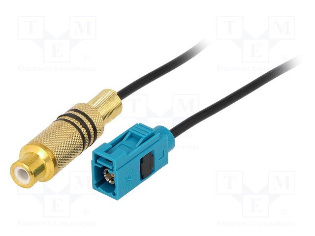 Cable Fakra Hembra a RCA Hembra