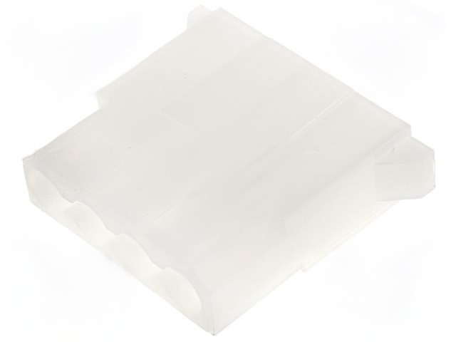Conector MOLEX Hembra 4pin sin contactos 250Vcc
