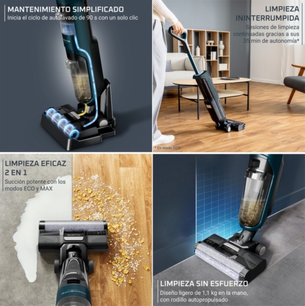 ASPIRADOR ESCOBA ROWENTA GZ2251E0 X-CLEAN - Imagen 2