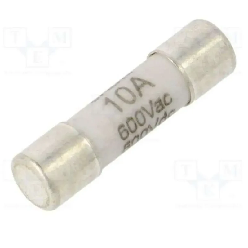 FUSIBLE LENTO 10A/500Vac 5x20mm Ceramico