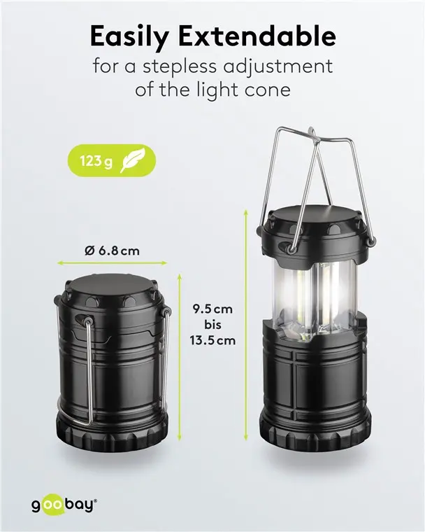 LInterna Led COB Camping