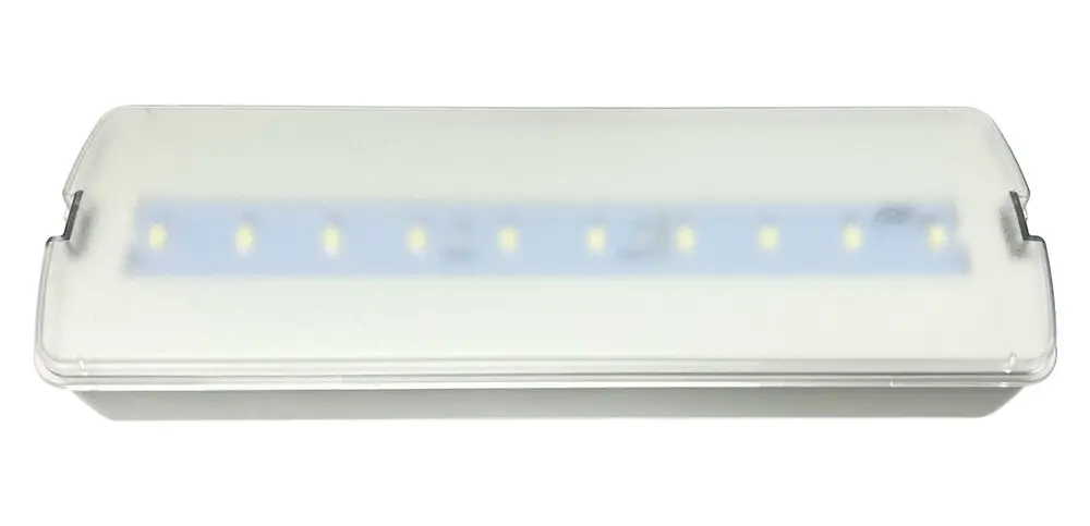 Luz Emergencia 6 LED 3W IP20 245lm 6500K 240x83x41 mm