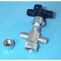 Grifo Valvula Carga Frigorifico 1/4Â´Â´