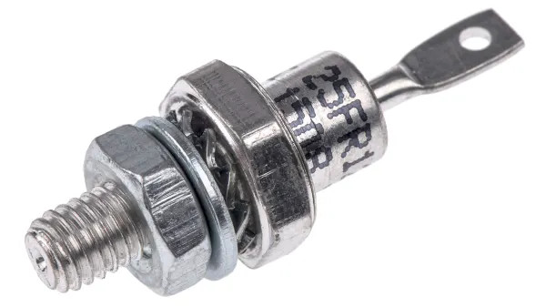 25FR120 Diodo Rectificador 1200V 25A tipo Tornillo DO203AA
