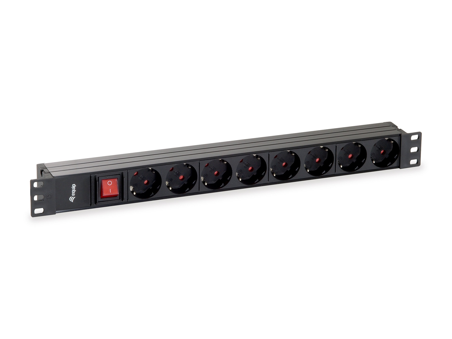 Regleta RACK 19' 1U 8 Enchufes Schuko EQUIP
